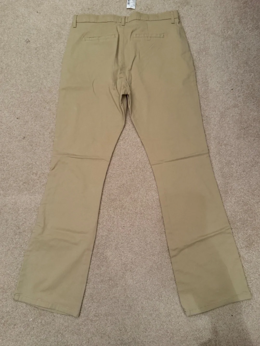 NWT The Children's Place Khaki Stretch Uniform Chino Pants Girls 18